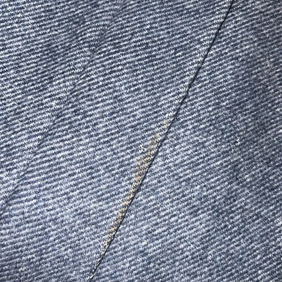 Theory Wool Blend Coat size P- Mid Blue - Flaw - Picture 7 of 9